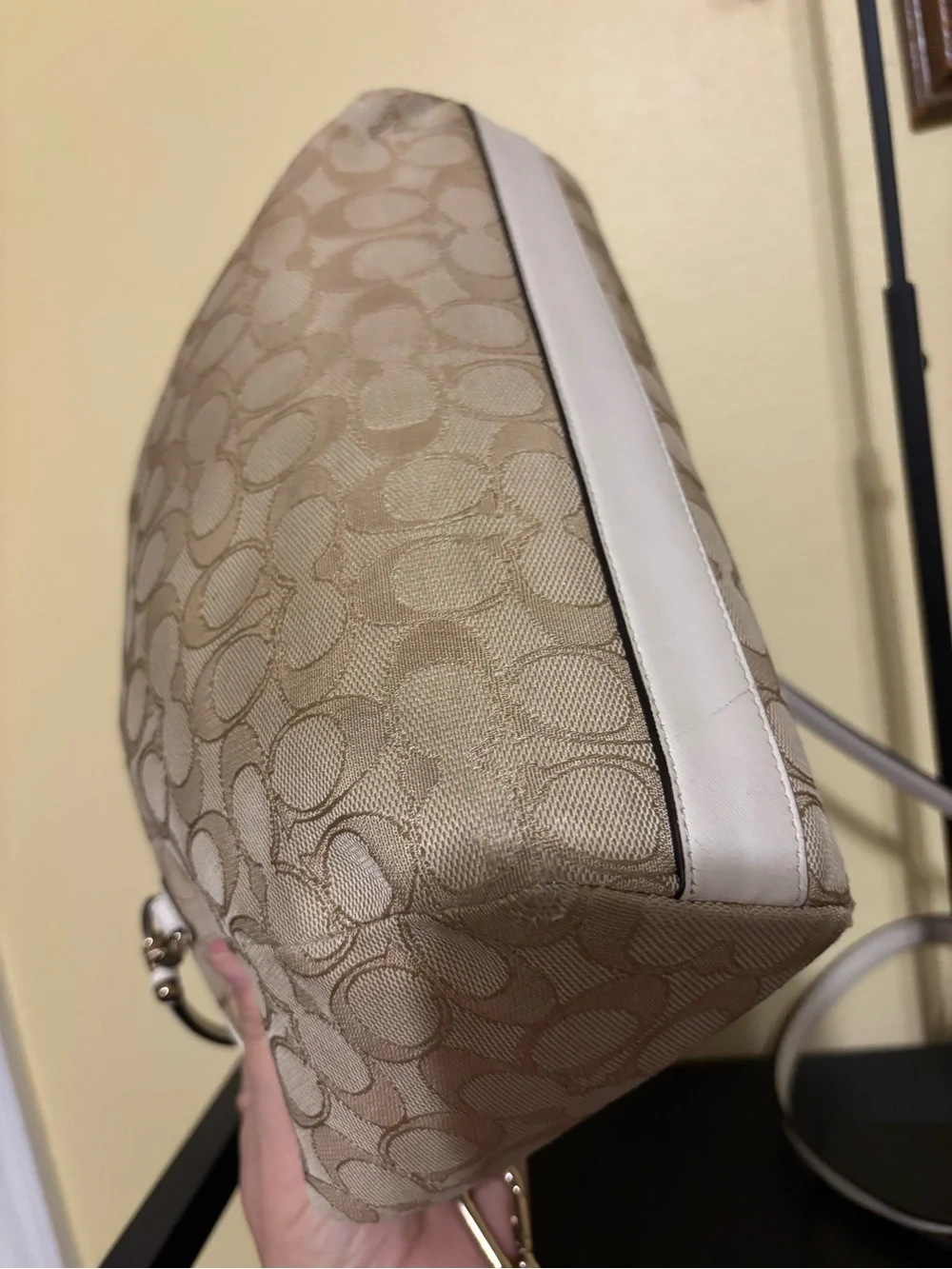 Coach signature jacquard